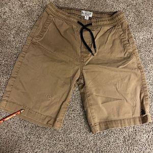 Lot of 2 Boys Size 10 Khaki Shorts Perfect for Back To School